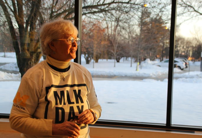 Mathematics Professor Emeritus Helen Santiz is a founding committee member of the MLK Day of Service and the last remaining active member from the original planning group.
