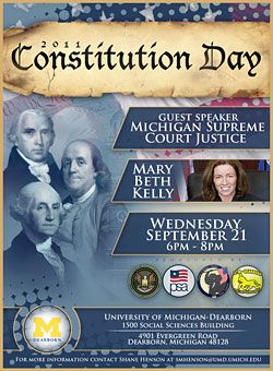 Constitution Day 2011, UM-Dearborn