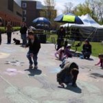 Kids enjoy the outdoors during Pancakes for the Planet