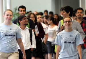 New students proceed to Convocation