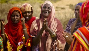 Women celebrate in Somaliland