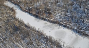 arial view of Rouge River