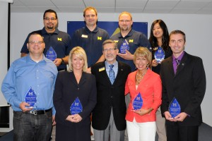 Chancellor's Staff Recognition award winners