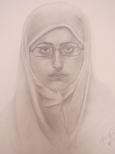 Hanan Nasser's Self-Portrait