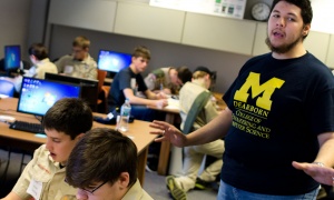 UM-Dearborn teaches STEM skills to Boy Scouts