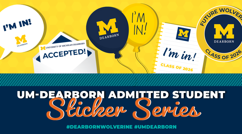 Admitted student sticker series