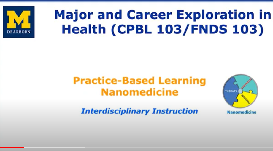 CPBL 103: Exploration in Health