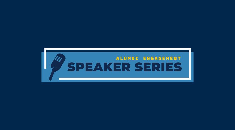 Alumni Engagement Speakers Series logo