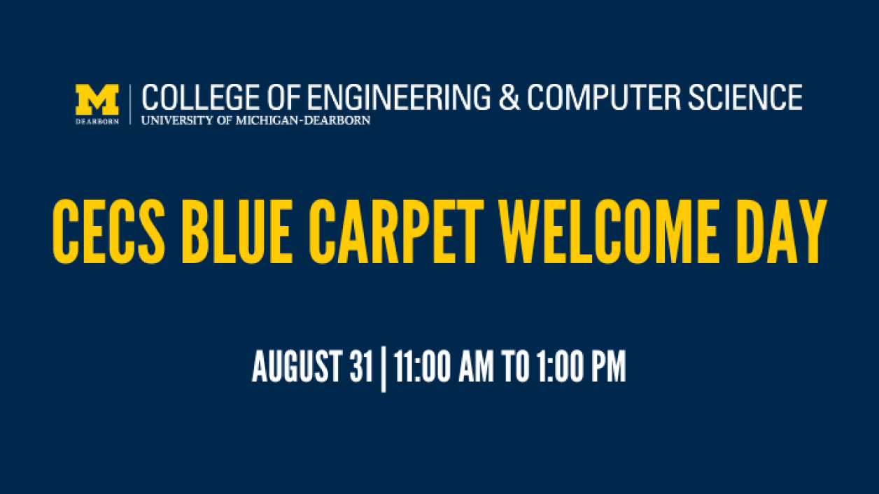 CECS Blue Carpet Welcome