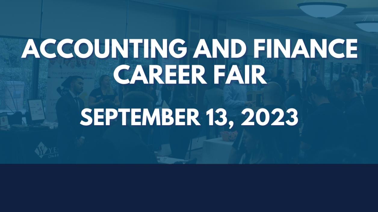 Accounting and Finance Career Fair