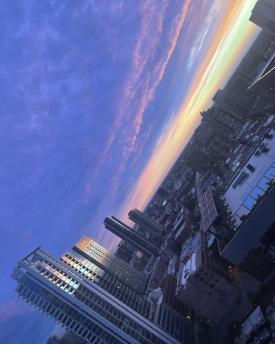Chicago Skies by Xena Mroue