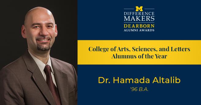 CASL alumni difference maker Dr. Hamada Altalib