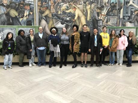 Brilliant Detroit and Spanish class at the Detroit Institute of Arts