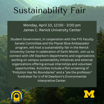 Sustainability Fair Apr 10
