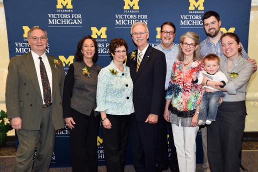 Mallory Simpson's family at the Jean and Ken Simpson Event