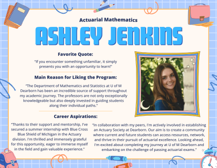 Ashley Jenkins Honor Scholar