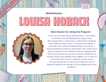 Louisa Hoback Honor Scholar