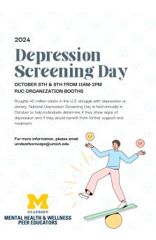 2024 Depression Screening Flyer