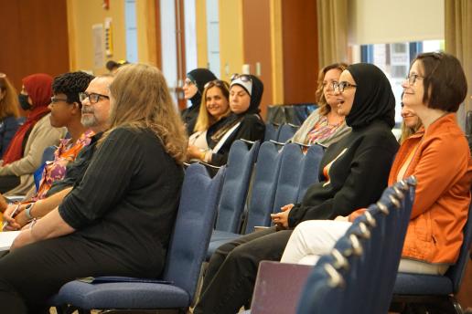 Audience at the Jean and Ken Simpson Event.