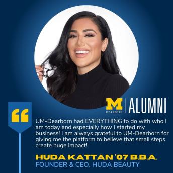 Alumni Spotlight - Huda Kattan