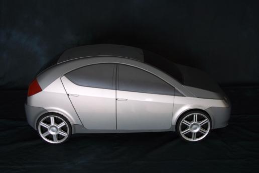 Computer image of concept vehicle