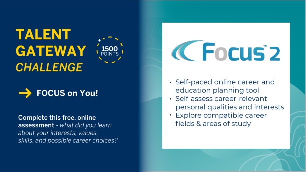 Talent Gateway Challenge - Focus on You!