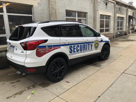 UM-Dearborn security vehicle