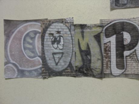 Graffiti letters C O M P