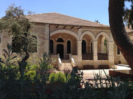 Palestinian home in the Germoan colony neighborhood of West Jerusalem