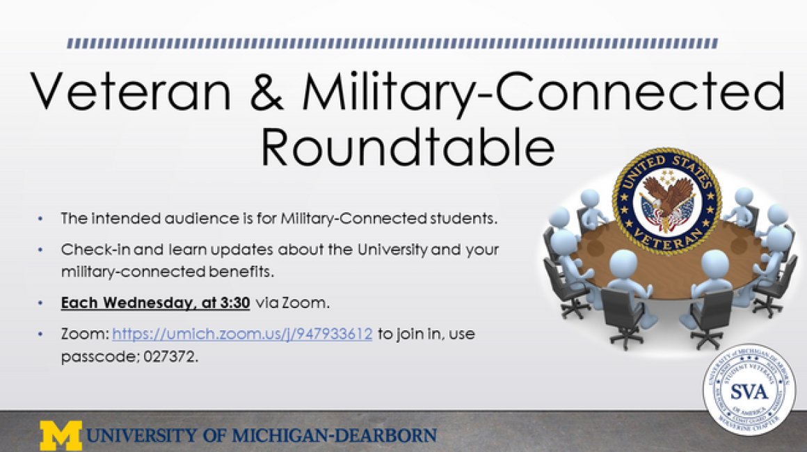 Veteran & Military-Connected Roundtable Event