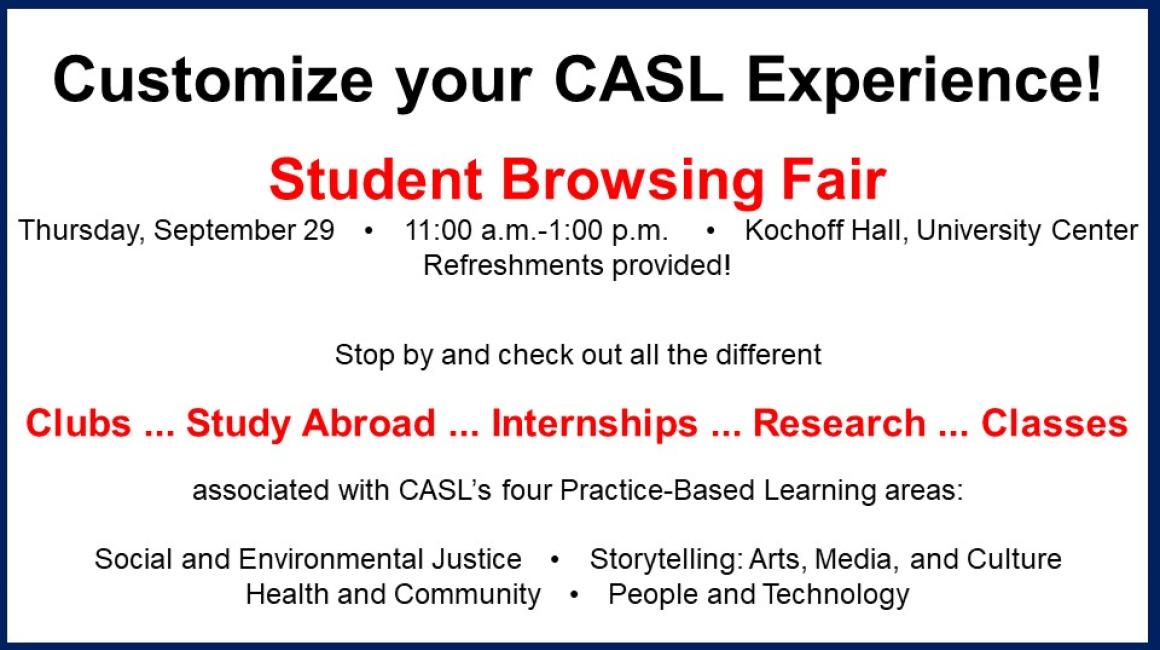 Browsing Fair for Students