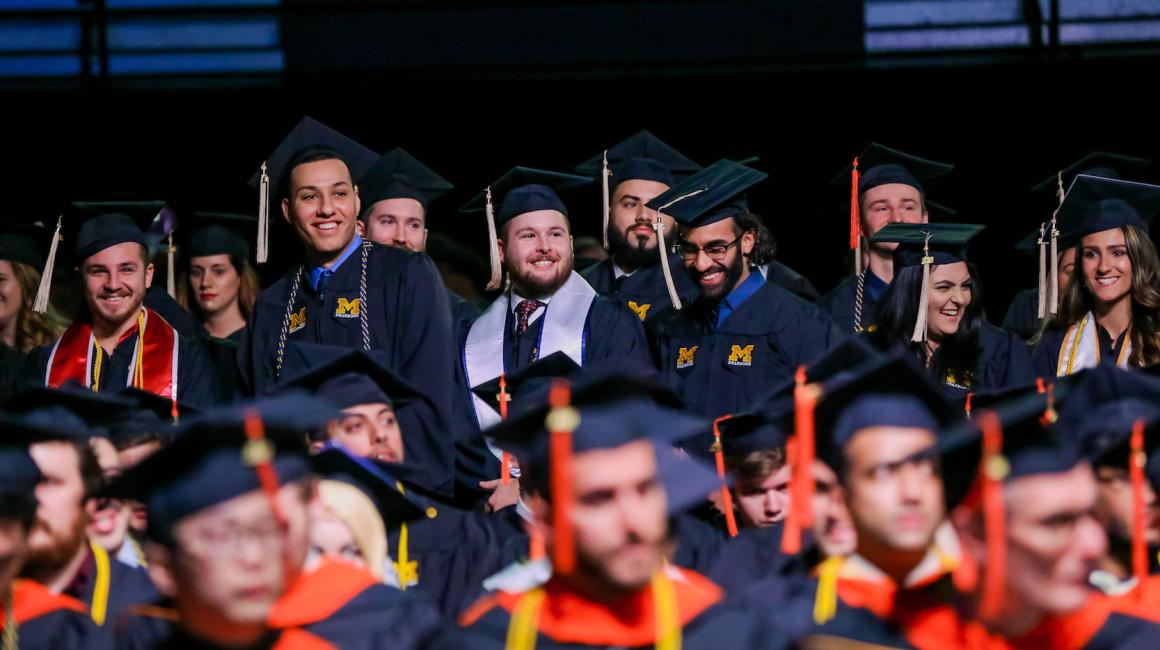 UM-Dearborn graduates.