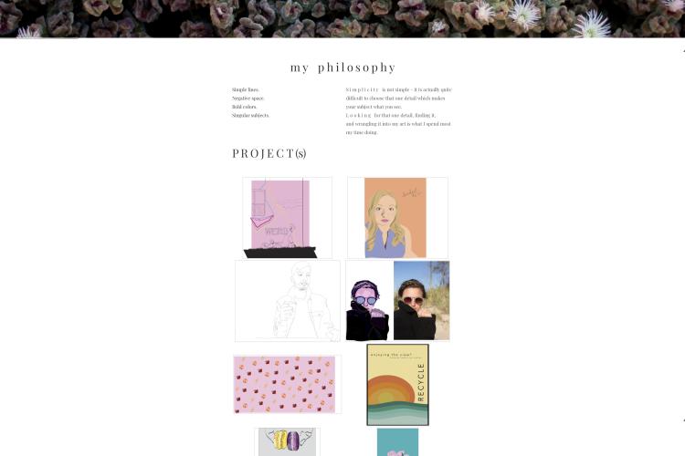 Professional Portfolio Website by Emily Pruitt