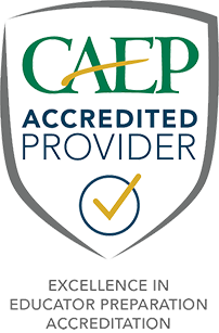 Council for the Accreditation of Educator Preparation (CAEP) Accredited Provider badge